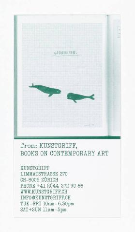 Kunstgriff, Books on contemporary art