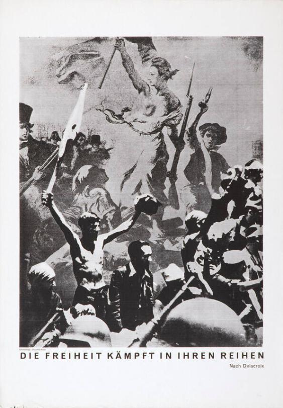Die Freiheit kämpft in ihren Reihen - Nach Delacroix