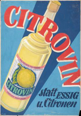 Citrovin statt Essig u. Citronen