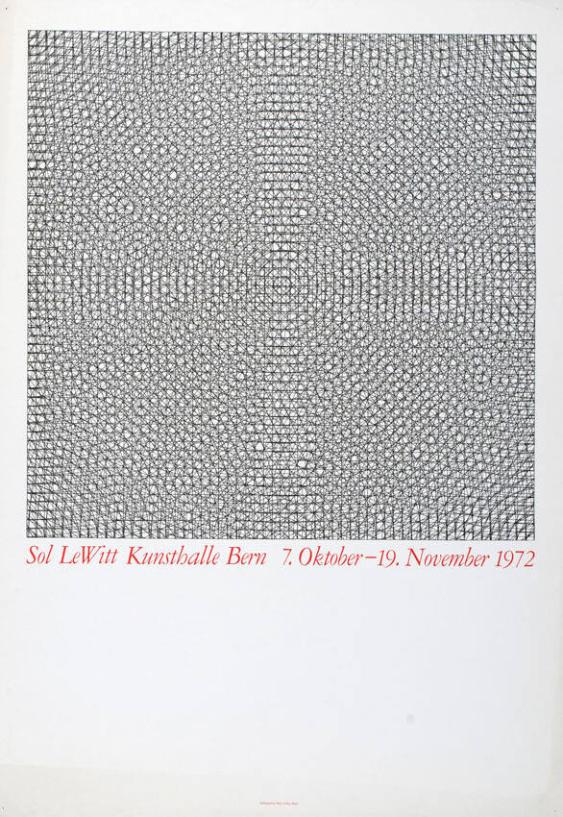 Ausstellung in der Kunsthalle Bern - 7. Oktober-19. November 1972