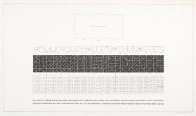 Sol LeWitt - Combinations of Arcs from four Corners - Visual Arts Museum New York - March 1 to March 19, 1976