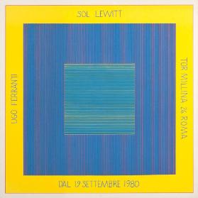 Sol LeWitt  - Ugo Ferranti - Tor Millina Roma - Dal 19 Settembre 1980