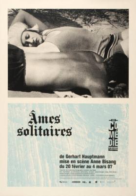 Âmes solitaires - de Gerhart Hauptmann - mise en scène Anne Bisang - La Comédie Genève