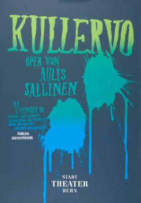 Kullervo - Oper von Aulis Sallinen - Dirigent: Hans Brewanz - Inszenierung: Dieter Kaegi - Bühne und Kostüme: Wagenknecht  - Stadttheater Bern
