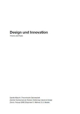 Design und Innovation