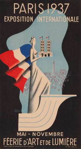 Paris 1937 - Exposition Internationale - Mai-Novembre - Féerie d'art et de lumière