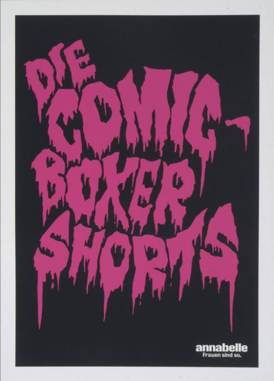 Die Comicboxershorts