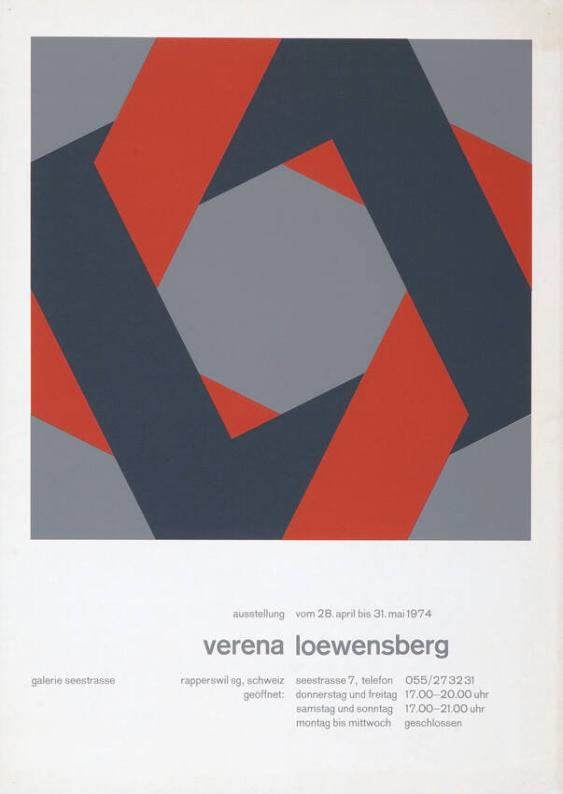 Galerie Seestrasse Rapperswil - Verena Loewensberg