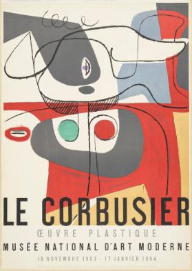 Le Corbusier - Oeuvre plastique - Musée National d'Art Moderne