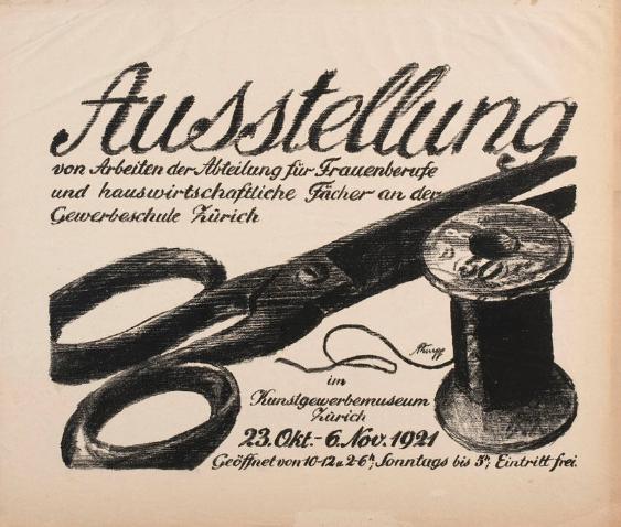 Schülerinnenarbeiten 1921 Frauenberufe