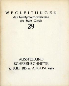 Ausstellung Scherenschnitte