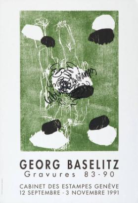 Georg Baselitz - Gravures 83-90 - Cabinet des Estampes Genève