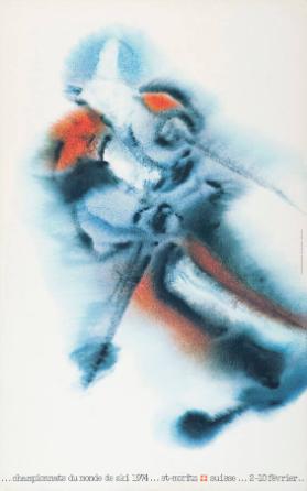 ... championnats du monde de ski 1974 ... St-Moritz - Suisse ... 2.-10 février