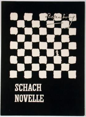 Stefan Zweig, Schachnovelle; Umschlagentwurf