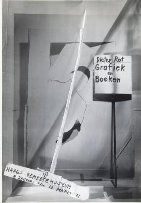 Dieter Rot - Grafiek en Boeken - 8. Januar - 12. Maart 72 - Haags Gemeentemuseum