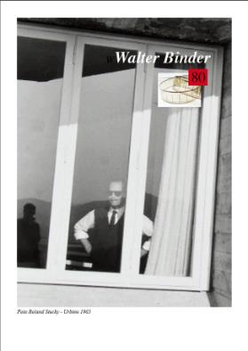 80. Geburtstag Walter Binder
