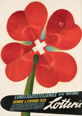 Landesausstellungs und National Lotterie - Ziehung Februar 1938