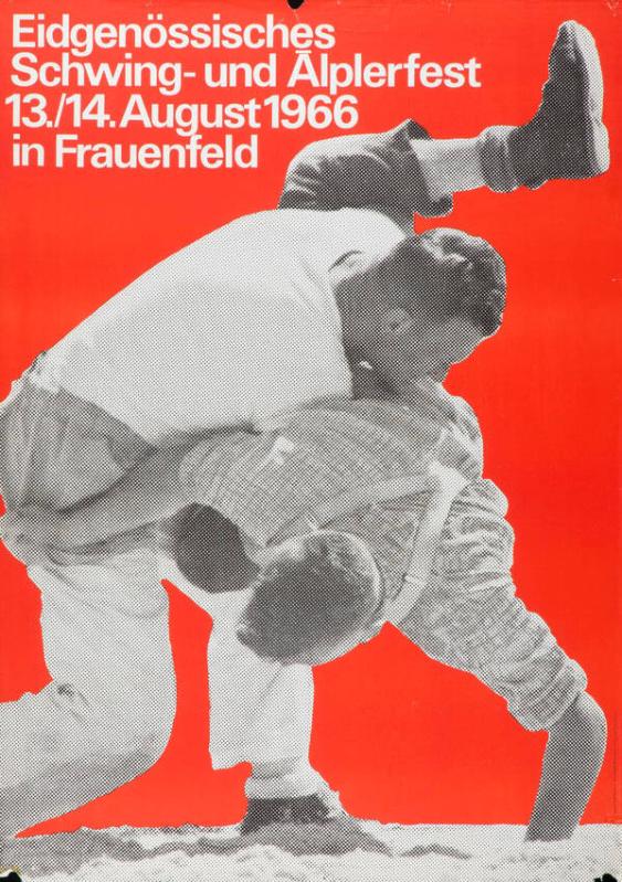 Eidgenössisches Schwing- und Älplerfest 13./14. August 1966 in Frauenfeld