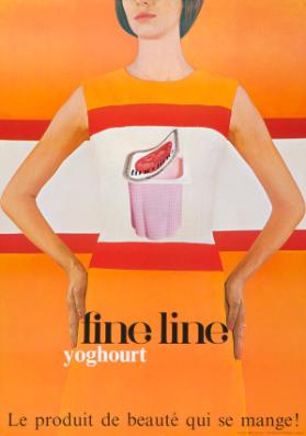 Fine line - Yoghourt - Le produit de beauté qui se mange!