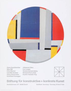 Hans Aeschbacher - Max Bill - Fritz Glarner (...) - Stiftung für konstruktive + konkrete Kunst Zürich