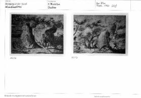 Bewegung in der Kunst, Wandmalerei / 1. Jahrhundert v. Chr. Italien