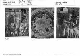 Bewegung in der Kunst, Wandmalerei / 15. Jahrhundert Italien