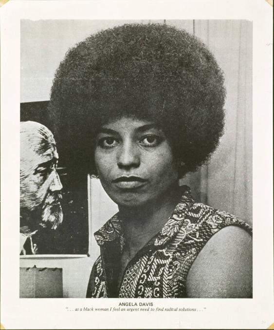 Angela Davis - "...as a black woman I feel an urgent need to find radical solutions..."