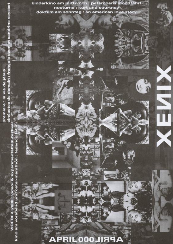 April 000 - Xenix - Videoex 2000: Video & Experimentalfilmfestival - Kino am Vorabend und Oster-Marathon: Federico Fellini