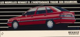 Les nouvelles Renault 21. L'indépendance trouve son dinamisme.