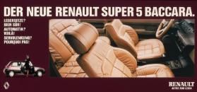 Der neue Renault Super 5 Baccara.
