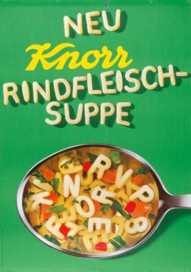 Neu - Knorr Rindfleisch-Suppe