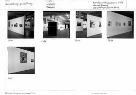 Ausstellungsgestaltung ; Kunstgewerbemuseum 1957, Werner Bischof, Das photographische Werk