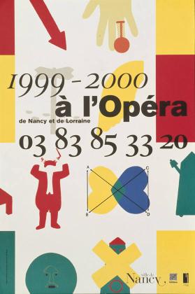 1999-2000 à l'Opéra de Nancy et de Lorraine