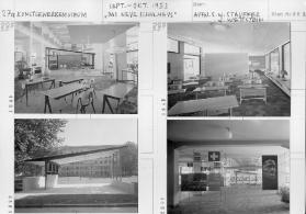 Das neue Schulhaus 1953, Ausstellungsgestaltung