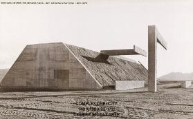 Michael Heizer - Fourcade, Droll Inc. - Nevada - New York - 1972-1975 - Complex One/City - 140x120x23-1/2' - Cement Steel Earth
