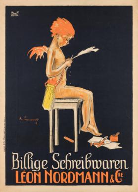 Billige Schreibwaren - Léon Nordmann & Cie