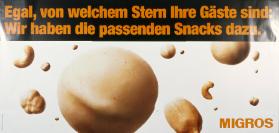 Egal, von welchem Stern Ihre Gäste sind: Wir haben die passenden Snacks dazu.