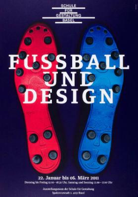 Fussball und Design - Ausstellungsraum der Schule für Gestaltung Basel - 2011