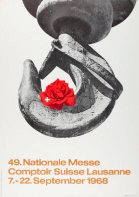 49. Nationale Messe - Comptoir Suisse Lausanne - 1968