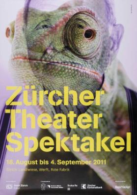 Zürcher Theater Spektakel - 18. August bis 4. September 2011 - Zürich, Landiwiese, Werft, Rote Fabrik
