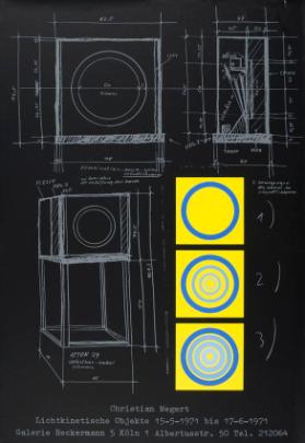 Christian Megert - Lichtkinetische Objekte - Galerie Reckermann Köln