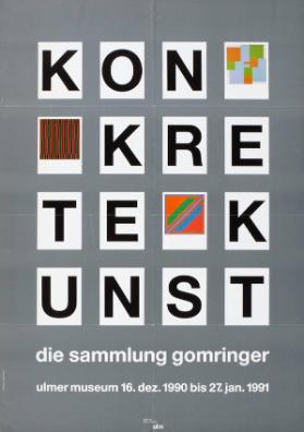 Konkrete Kunst - Die Sammlung Gomringer - Ulmer Museum