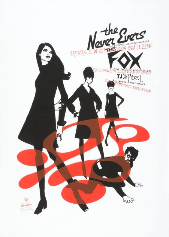 The Never Evers - The Fox - DJ Spool - Samstag 11 Dezember 2004 - Boa Luzern