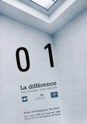 01 - La différence - Trois musées trois regards - Men - Musée de la civilisation - Musée Dauphinois - Musée d''Ethnographie Neuchâtel