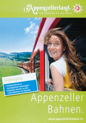 Appenzellerland. Vom Bodensee bis zum Säntis. Appenzeller Bahnen.