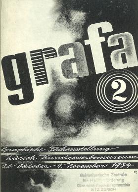 Grafa 2 1934 - Graphische Fachausstellung Zürich 

