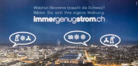 Welchen Strommix braucht die Schweiz? Bilden Sie sich Ihre eigene Meinung. immergenugstrom.ch