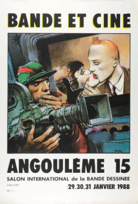 Bande et ciné - Angoulême 15 - Salon international de la bande dessinée