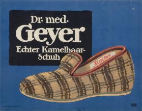 Dr. med. Geyer - Echter Kamelhaar-Schuh