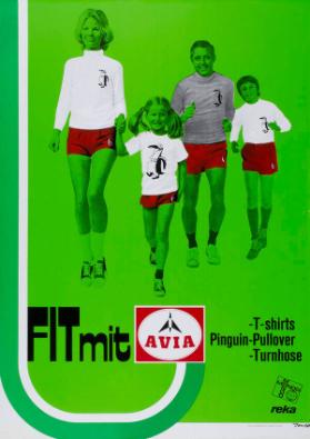 Fit mit Avia - T-shirts - Pinguin-Pullover - Turnhose